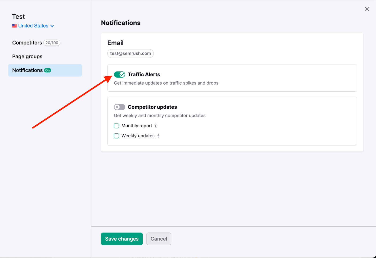 Getting Started with Semrush Traffic & Market image 28