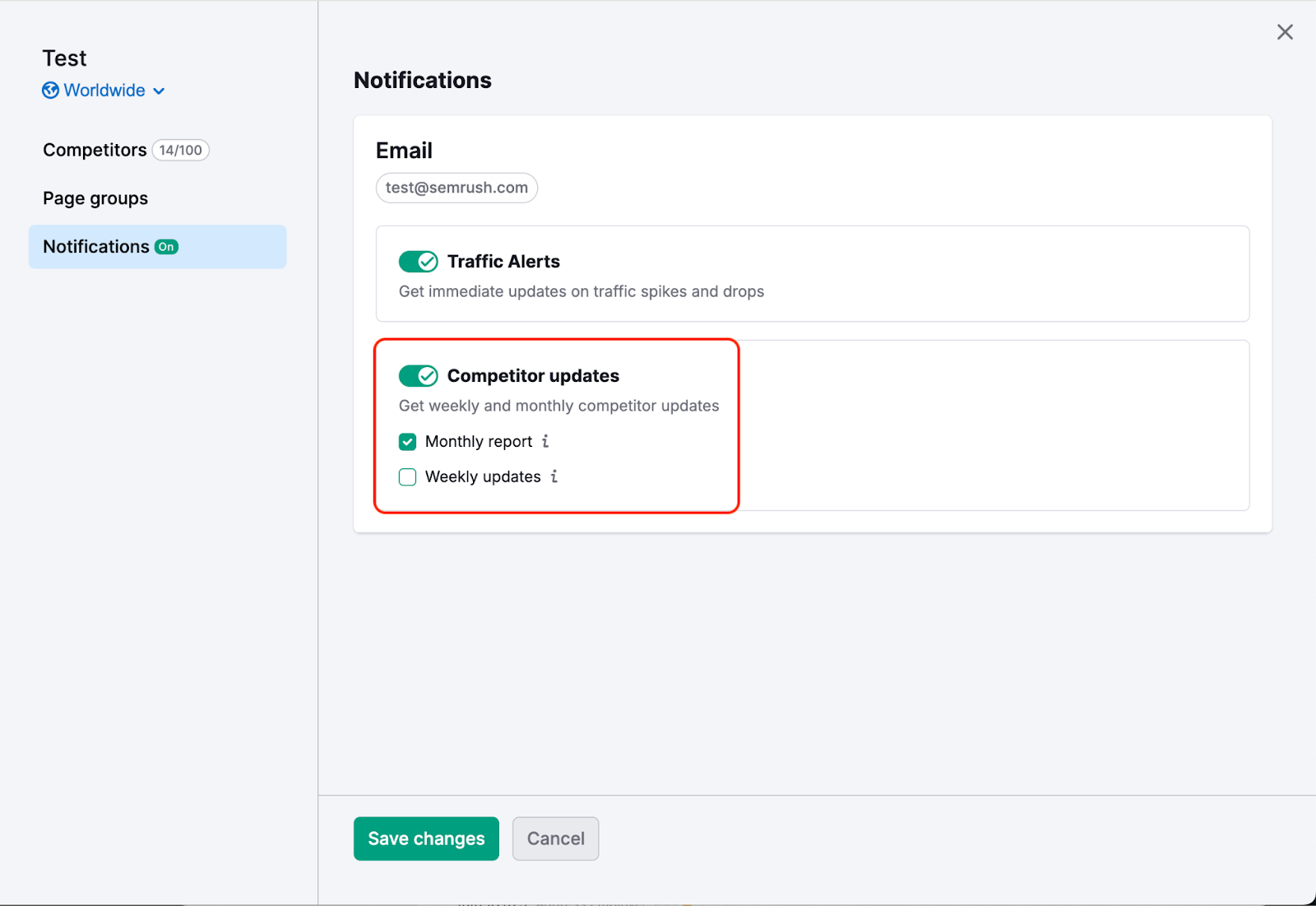 Getting Started with Semrush Traffic & Market image 30